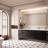 Rectangular Framed Tempered Glass Wall-Mounted Bathroom Vanity Mirror - 4 of 4