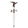 Northlight 3' Polished Eagle Outdoor Garden Weathervane - Chocolate Brown - 3 of 3