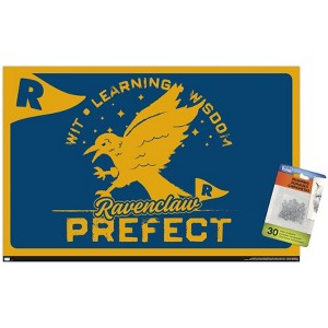 Trends International The Wizarding World: Harry Potter - Ravenclaw Clubhouse Crest Unframed Wall Poster Prints - 1 of 4