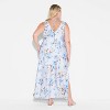 Women's Matte Satin Lace Trim Maxi A-Line Dress - Wild Fable™ - 3 of 3