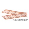 Unique Bargains Women's Seafood Long Ribbon Headband Red Beige 1 Pc - 4 of 4
