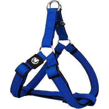 DDOXX Adjustable Air Mesh Step-in Dog Harness, Extra Small, Blue