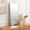 Hyla Mirror - 31" x 2" - MRR8008 - Gold - Safavieh - 2 of 4