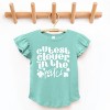 The Juniper Shop Cutest Clover In The Patch Flutter Sleeve Tee - 2 of 4