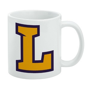Lipscomb Primary Logo Ceramic Coffee Mug Novelty Gift Mugs for Coffee Tea and Hot Drinks 11oz White - 1 of 4