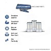 Topvacuumparts 3Pcs 2156A Filters Compatible For BISSELL 2156, 2156A, 2156E,1665, 16652, 1665W Zing Canister Vacuum Cleaner, Replace 1613056 - 2 of 3