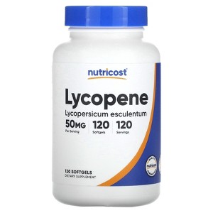 Nutricost Lycopene, 50 mg, 120 Softgels - 1 of 2