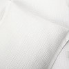 Lush Decor Haniya Solid Waffle Comforter White 3Pc Set Cal King - 3 of 4