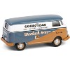 1964 Volkswagen Panel Van "Goodyear" Gray and White with Tan Graphics "Club Vee-Dub" Series 20 1/64 Die Cast Model by Greenlight - 3 of 4