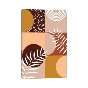 Baked Earth Geometric Theme by Emanuela Carratoni Unframed Wall Canvas - iCanvas - 1 of 4