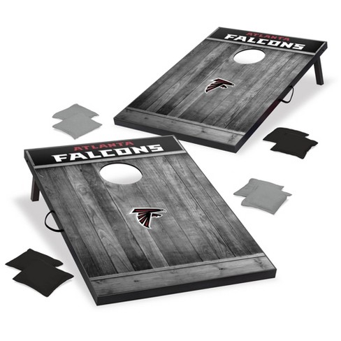 Atlanta Falcons cornhole set  Backyard fun, Cornhole set, Cornhole