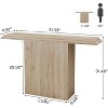 Tribesigns 41" Console Table, Simple Farmhouse Hallway Table, Wood Sofa Table for Living Room, Entryway - 3 of 4