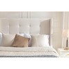 NicBex Queen Size Velvet Upholstered Platform Bed with Nailhead Trim Wingback for Adults/Boys/Girls - 4 of 4