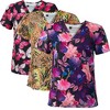 Medgear Women's 2-pocket Scrubs Short Sleeve V-Neck Print Top in 4-way Stretch - 4 of 4