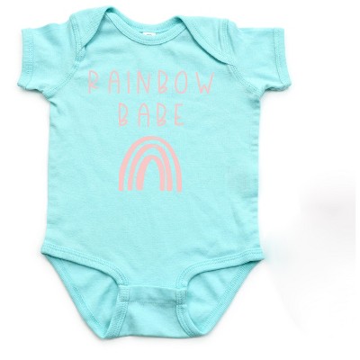 The Juniper Shop Rainbow Babe Baby Bodysuit - NB - Chill