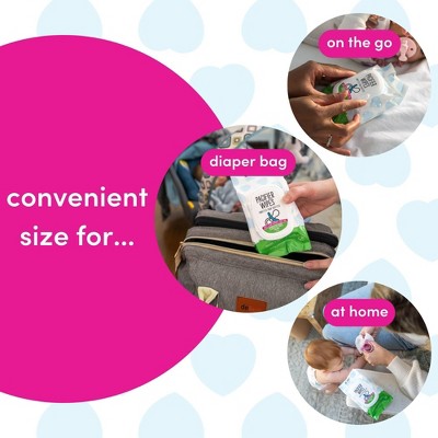 Dapple Baby Unscented Baby Pacifier Cleaning Wipes - 120ct: Plastic Bag Wipes for Breast Pumps & Accessories