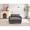 CAVINAS 3 in 1 Chair Bed Sleeper for Adults, Modern Futon Sofa Bed, Pull-out Convertible Couch for Living Room - 4 of 4
