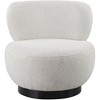 Meridian Furniture,Calais Boucle Fabric Accent Chair - 3 of 4