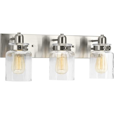 Calhoun Antique Bronze 3-Light Farmhouse Vanity Bath Light