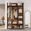 Tribesigns Freestanding Clothes Rack, 78.7" H Industrial Garment Rack with Backboard, 5-Tier Clothing Rack Wardrobe Closet Organizer for Bedroom - 4 of 4