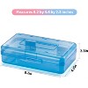 Paaaawaters 3 Pack Pencil Case, Large Hard Pencil Box Bulk, Clear Crayon Box Marker Pen Organizer - 2 of 4