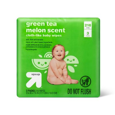 Baby wipes cucumber store scent