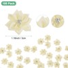 Unique Bargains Artificial Satin Durable Flexible Decorative Mini Ribbon Flowers with Rhinestones 1.2 Inch 100 Pcs - 3 of 4