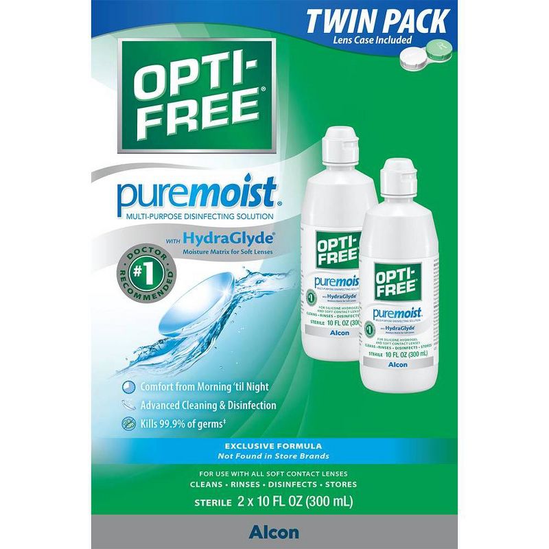 Opti-Free PureMoist Multi-Purpose Disinfecting Contact Lens Solution, 2 of 6