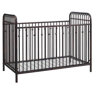 bronze metal crib