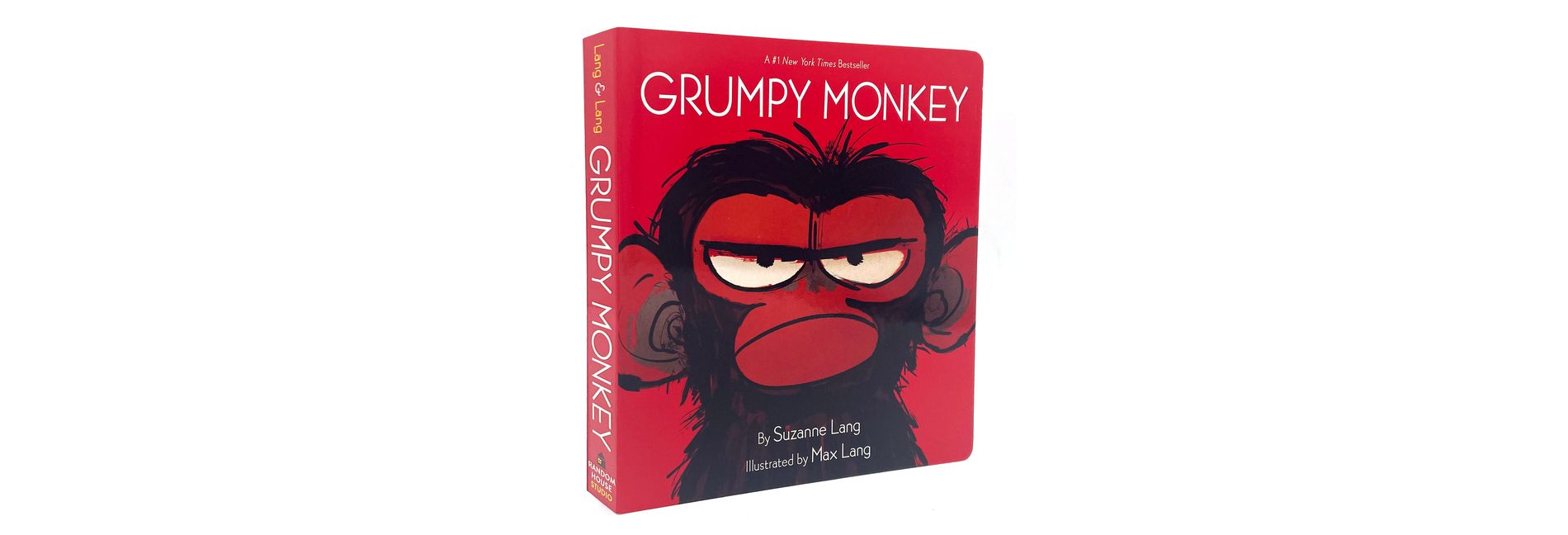 Grumpy Monkey - by Suzanne Lang (Board Book)