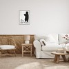 Stupell Industries Bear Feet Remove Shoes Cabin Entrance Sign Black Framed Giclee Art - 2 of 4