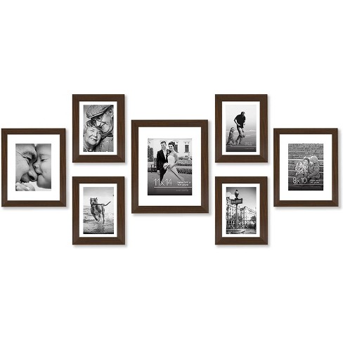 Hastings Home 8x10 Picture Frames - 6 Pack, Black : Target