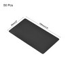 Unique Bargains DIY Laser Printing Office Engraving Blank Metal Card 50 Pcs - 2 of 4