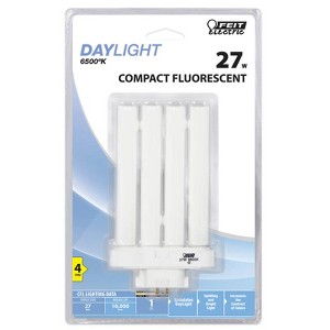Feit Electric 27 W PL 5.875 in. L CFL Bulb Daylight Specialty 6500 K 1 pk - 1 of 1