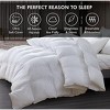 DOMETOUR Premium All-Season Comforter - Hypoallergenic Down Alternative, Temperature Regulating, Machine Washable - 4 of 4