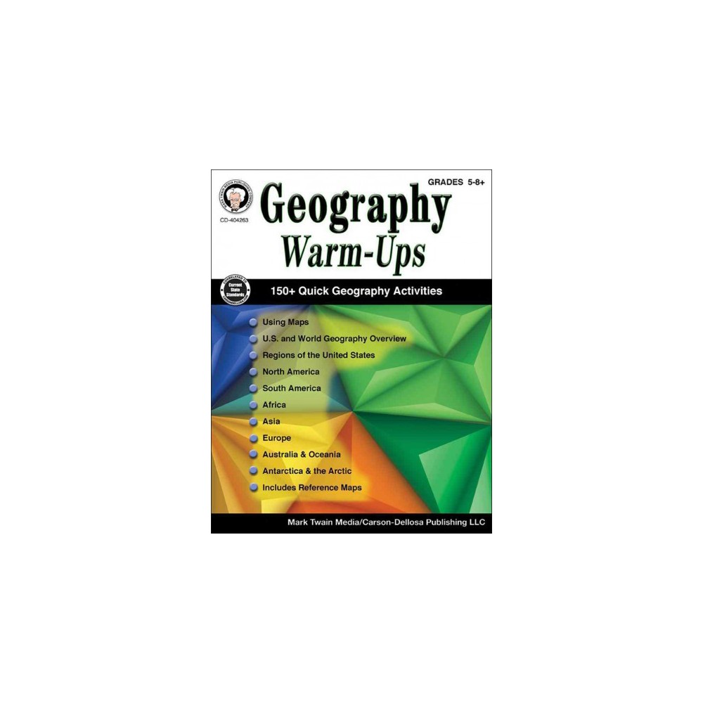 ISBN 9781622236428 product image for Geography Warm-ups, Grades 5 - 8 (Paperback) (Cindy Barden & Wendi Silvano) | upcitemdb.com
