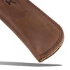 Handmade Bourbon Brown Handle Cover by Knapp Made - 2 of 4