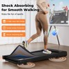 Deerrun 14.96*31.5 Inch Run Belt 1.2HP Portable Treadmills with Remote Control & LED Display(Black) - 3 of 4