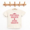 Football Hearts & Lyric Charts - Kids Youth Short Sleeve Tee and Toddler Short Sleeve Tee - 2 of 3