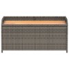 vidaXL Storage Bench Grey and brown - 4 of 4