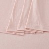 Isla Jade California King Super Soft T-Shirt Jersey Knit Sheet Set Pink - 3 of 4