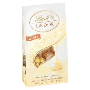 Lindt Lindor White Chocolate Truffles 5.1oz - 1 of 1