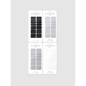 Time Block Sticker Set Vol. 5 | Cloth & Paper - 1 of 4
