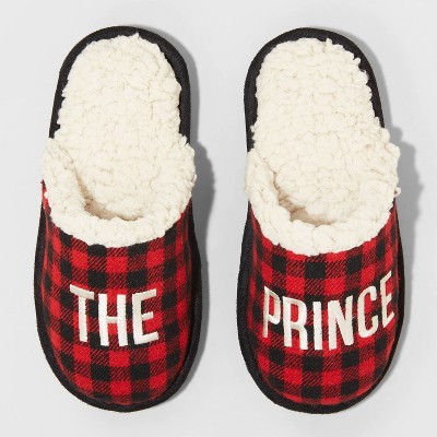 Boys' Family Sleep Prince Slippers - Wondershop™ Red 13-1