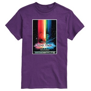 Men's - Star Trek - Retro Movie Poster Short Sleeve Graphic T-Shirt - 1 of 4