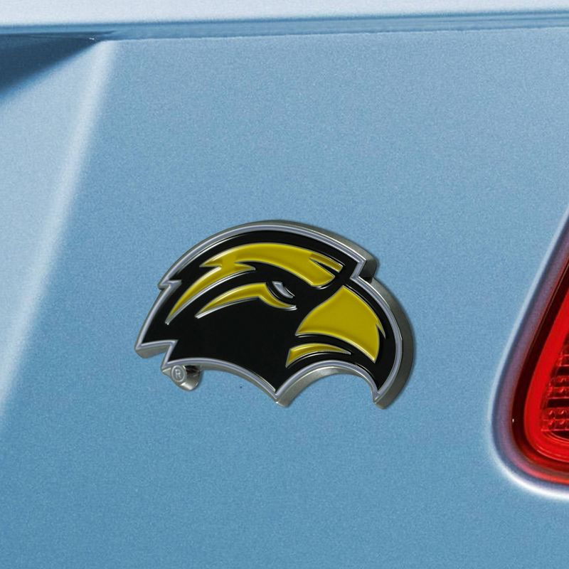 NCAA University of Southern Miss Golden Eagles 3D Metal Emblem, 2 of 4