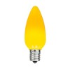 Novelty Lights C9 LED Plastic Ceramic (Opaue) Christmas Replacement Bulbs Dimmable 25 Pack - 2 of 4