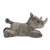 Aurora Medium Rodney Rhino Flopsie Adorable Stuffed Animal Gray 12" - 3 of 4