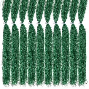 Unique Bargains Holographic Dry Flies Thread Tying Supplies Flash Fly Fishing Line 10 Pcs - 1 of 4