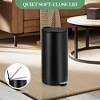 GAOMON Round Trash Can, Modern Garbage Can with Soft Close Lid and Foot Pedal, Compact Wastebasket30 Liter Round Kitchen Trash Can - 3 of 4